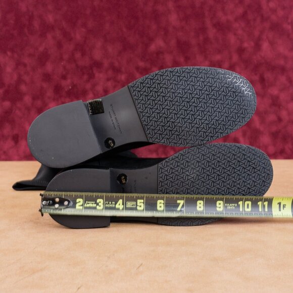 Stuart Weitzman Women 5050 Plain Black Suede OTK Fashion Dress Boots sz 9.5 - Picture 5 of 10